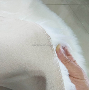 Hot Bán Phòng Khách Trẻ Em Thân Thiện Với Giả Da Cừu Thảm Mềm Chống Trượt Máy Có Thể Giặt Trắng Thảm Giả Lông Vòng Xù Xì Thảm - Product Image 5