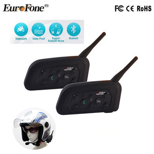 Intercom hasta 1200 metro 6 <span class=keywords><strong>riders</strong></span> <span class=keywords><strong>intercomunicador</strong></span> del casco del bluetooth - Product Image 4