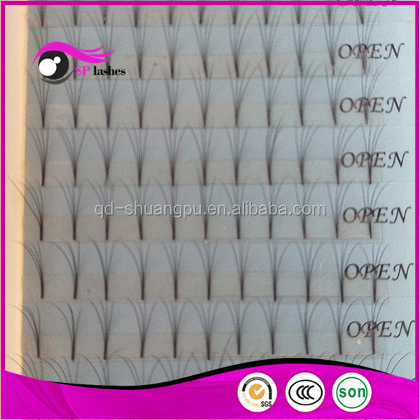 Vente chaude Dans Alibaba 2D-8D Volume Cils Synthétiques Cheveux Faux Cils Extensions