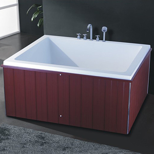 <span class=keywords><strong>Baignoire</strong></span> ronde en <span class=keywords><strong>bois</strong></span> japonais, massage de cm - Product Image 5