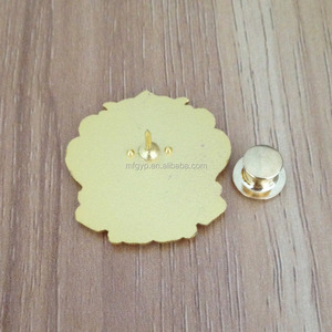 <span class=keywords><strong>Pizza</strong></span> de encargo placa de metal pin para ropa - Product Image 6