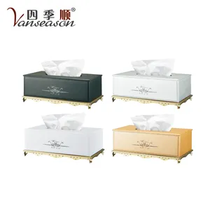 Tùy Chỉnh In Logo Nhựa Abs Và Hình Chữ Nhật Acrylic Tissue Box