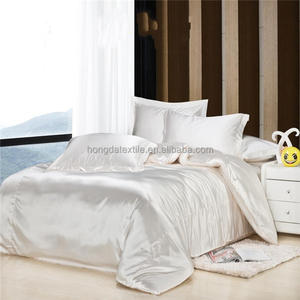 Venta al por mayor 100% tela de <span class=keywords><strong>seda</strong></span> de <span class=keywords><strong>morera</strong></span> ropa de cama de lujo conjunto, juego de cama de <span class=keywords><strong>seda</strong></span> - Product Image 3