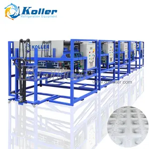 Koller DK10 Energy Labor Saving Automatic Direct Cooling Ice Block Machine for Faster Clean Fishery Drinkable Ice Block