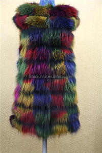 Giacca in Pelliccia di Procione, Cappotto Lungo Invernale da Donna, Produzione Diretta - Product Image 4