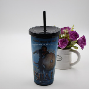 Copco 22oz Regalo di Promozione A Parete Singola tazza di Paglia Di Plastica Tumbler