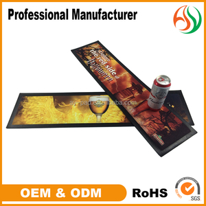 AY حامل مصنوع من الورق يوضع تحت أكواب البيرة الطباعة كورونا شريط حصيرة أفضل جودة عدم الانزلاق الجملة وصفت شخصية شريط حصيرة المطاط مصنعين - Product Image 6