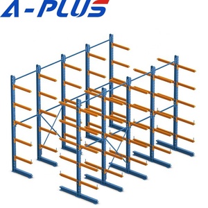 Estantería de almacén industrial de 5 capas de alta resistencia, <span class=keywords><strong>estante</strong></span> <span class=keywords><strong>voladizo</strong></span> de acero para almacenamiento de palés, <span class=keywords><strong>estante</strong></span> apilable de Metal - Product Image 4