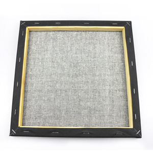 Cina promozionale del commercio all'ingrosso del tessuto logo <span class=keywords><strong>disegno</strong></span> pinze allungato acrilico pittura su <span class=keywords><strong>tela</strong></span> - Product Image 4
