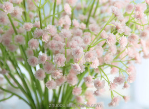 <strong>Baby</strong> <strong>Breath</strong>/Gypsophila <strong>Artificial</strong> Flowers Fake Silk Plants Wedding Party Decoration PU Real Touch Flowers DIY Home Garden - Product Image 3