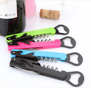 Abrebotellas de Cerveza 4 en 1 de Acero Inoxidable Busch Moortgat <span class=keywords><strong>Duvel</strong></span> St.Pauli Girl Bitburge Promocional, Abrelatas de Latas, Cuchillo de Caballito de Mar - Product Image 2