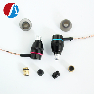 OEM Alumínio 3.5mm In-Ear Wired Earphones Novo Design Dual Driver Esporte Audiófilo Earbuds Função de Cancelamento de Ruído Mic Telefone/DJ - Product Image 4