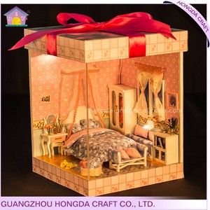 Maison de poupée miniature DIY la plus tendance, cadeaux amusants, idées cadeaux, meubles de maison de poupée miniatures pour enfants - Product Image 2