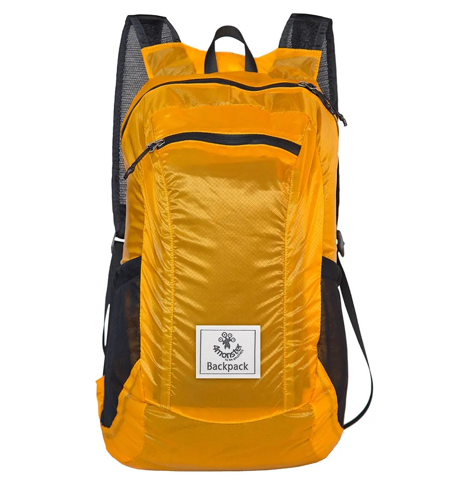 4Monster Best sell waterproof portable custom hiking backpack