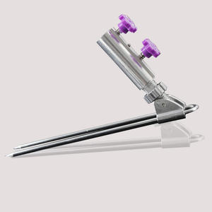 Yinyyou — <span class=keywords><strong>Support</strong></span> réglable de <span class=keywords><strong>canne</strong></span> à pêche en acier inoxydable, socle avec insertion de au sol - Product Image 2