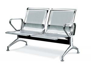 Chaise d'attente 4 places avec accoudoir central pour hôpital/banque/aéroport, chaises d'attente pour clinique - Product Image 5
