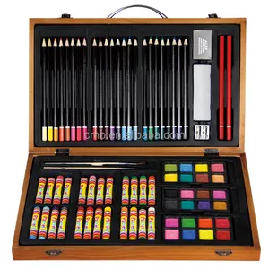 High Quality Wooden Art Set New Stationery Products