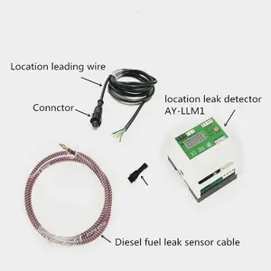 Fuel And Water Leakage Detector For Gas Station Oil Leak Detection Sensor Cable Fuel Diesel Leak Sensing Cable AY-LLW5000