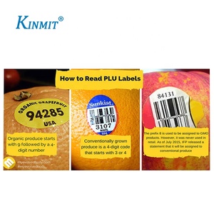 In Nhãn Trái Cây Mã Vạch Tùy Chỉnh Không Độc Hại - Product Image 2