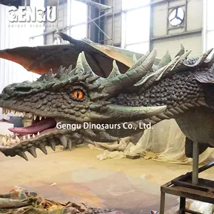 Pretpark 3D Dragon Standbeeld Dragon Modellen