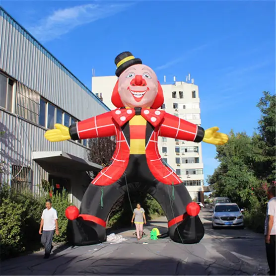 Su misura Della Mascotte Arco Gonfiabile Pagliaccio di Carnevale Pubblicità arco Modello Del Fumetto, Pagliaccio Per La Decorazione di Eventi