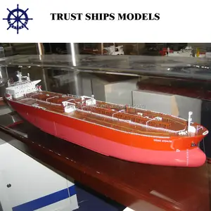 Miniature Scale Oil Tanker Ship Model