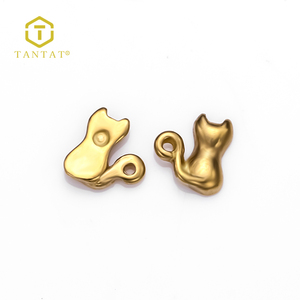 Ciondolo per creazione di gioielli placcato oro 18 carati a forma di animale - Product Image 3