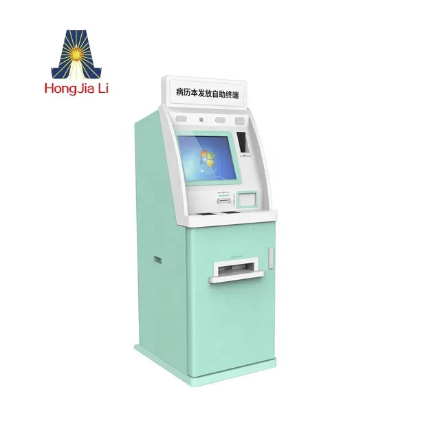 Touchscreen Kiosk Afdrukken Sim Ic Id Rfid Card Doseren Self Service Kaartautomaat