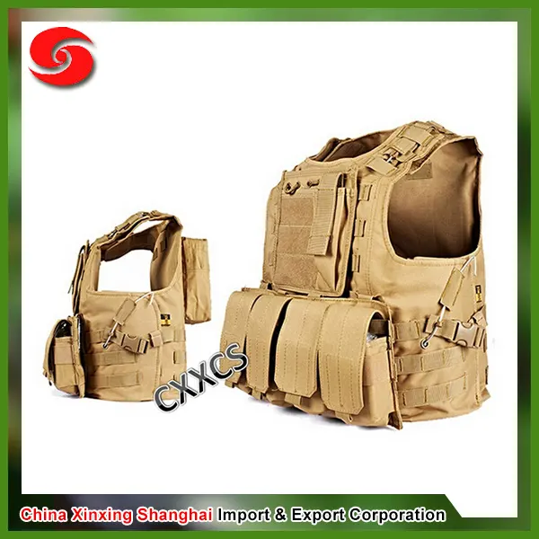 A buon mercato load bearing vest Tactical gear army vest ISO e SGS Standard