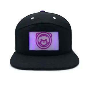 2021 yeni stil yüksek kalite moda Led şapka, Led ışık Snapback kap