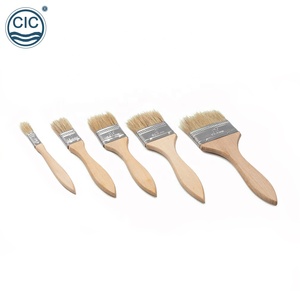 Kuas Cat Gagang Kayu 3 Inci Bulu Alami 100% Tahan Lama dan Ekonomis - Product Image 3