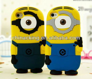 Lindo 3D <span class=keywords><strong>Despicable</strong></span> <span class=keywords><strong>Me</strong></span> caso para iphone4/4s/5 - Product Image 1