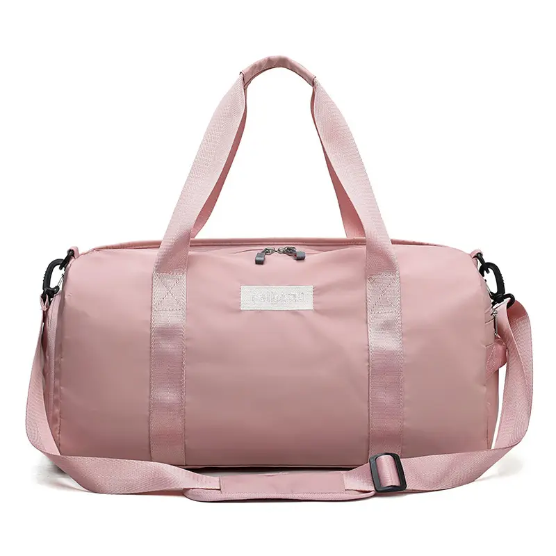 Customized Premium Lady Fashion Pink Hanging Suitcase Travel Bicycle Travel Storage Organizer Bag