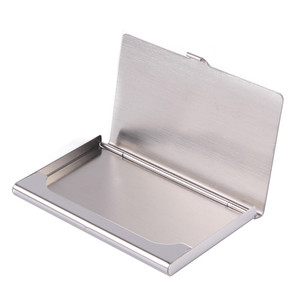 Nouveau En Acier Inoxydable Titulaire de la <span class=keywords><strong>Carte</strong></span> D'affaires Cas Hommes <span class=keywords><strong>Carte</strong></span> D'<span class=keywords><strong>identité</strong></span> Porte - Product Image 3