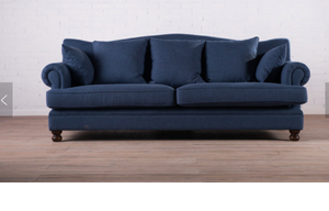 Nuevo Diseño, Cómodo y Moderno Sofá Cama de Tres Plazas, Conjuntos de Sofás Americanos, Terciopelo/Lino/Cuero Genuino, Duradero - Product Image 3