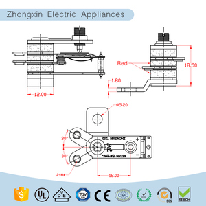 2017 El Más Nuevo de 10 Años de Experiencia de Electrodomésticos Partes termostato de control remoto inalámbrico - Product Image 6