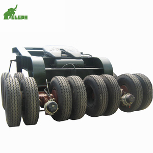 Remolque de plataforma baja de servicio pesado de 4 ejes y 70 toneladas en venta - Product Image 4