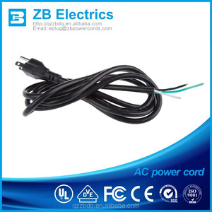 Prise d'alimentation standard américain, NEMA1-15P spt-1 18awgx2c,110v cordon d'alimentation <span class=keywords><strong>xbox</strong></span> un cordon d'alimentation avec brique - Product Image 4