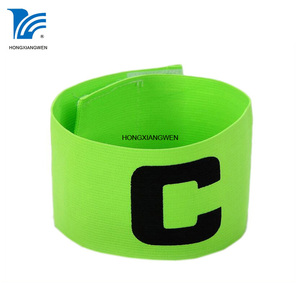 Modified customized elastic soccer captain armband free Lariat clasp <span class=keywords><strong>hook</strong></span> quality nice - Product Image 2