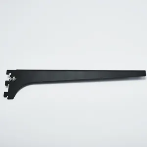 Supporto <span class=keywords><strong>per</strong></span> Mensola in <span class=keywords><strong>Vetro</strong></span> o Legno a Singolo Slot Cromato - Product Image 1