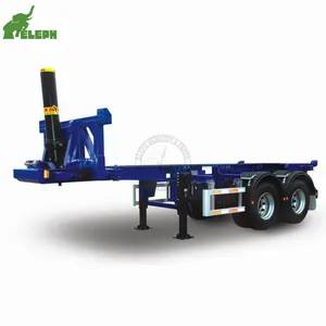 Hydraulic auto Container Tilter 20ft-40ft Container Turnover Tilting back tipping Machine trailer