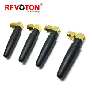 900-1800 MHz WiFi terminal GSM Antena de goma 3dBi externa rechoncho goma con SMA male R/A - Product Image 5