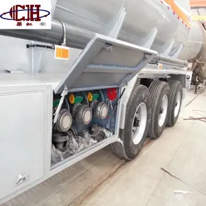 Réservoir de transport d'eau, chariot en acier inoxydable, semi-camion remorque pour le lait