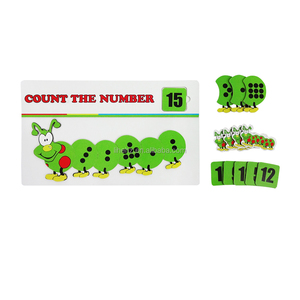 Esummi Intelligente Caterpillar II Livello Numero di Studio Piccolo Set Giocattolo Infantile Educativi <span class=keywords><strong>Giochi</strong></span> per la Scuola Materna Regalo per I Bambini - Product Image 3