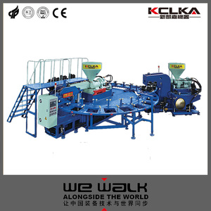 KCLKA <strong>PVC</strong> Two Color Air-Blowing and Jelly Shoes Injection Molding <strong>Machine</strong> Plastic Sandal <strong>Sole</strong> <strong>Making</strong> <strong>Machine</strong> - Product Image 3