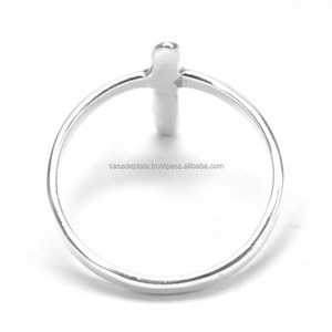 Bijoux de bague en argent sterling 925 faits à la main de créateur pour la fête - Product Image 3