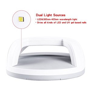 Lampe à ongles UV LED SUNUV <span class=keywords><strong>SUN7</strong></span> 48W, double source lumineuse, sécheuse à ongles avec minuterie intelligente, mémoire et capteur et batterie - Product Image 5