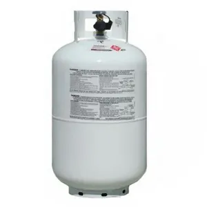 DOT-4BA 45kg Refillable propane Storage Tank lpg empty cooking gas cylinder price for US market