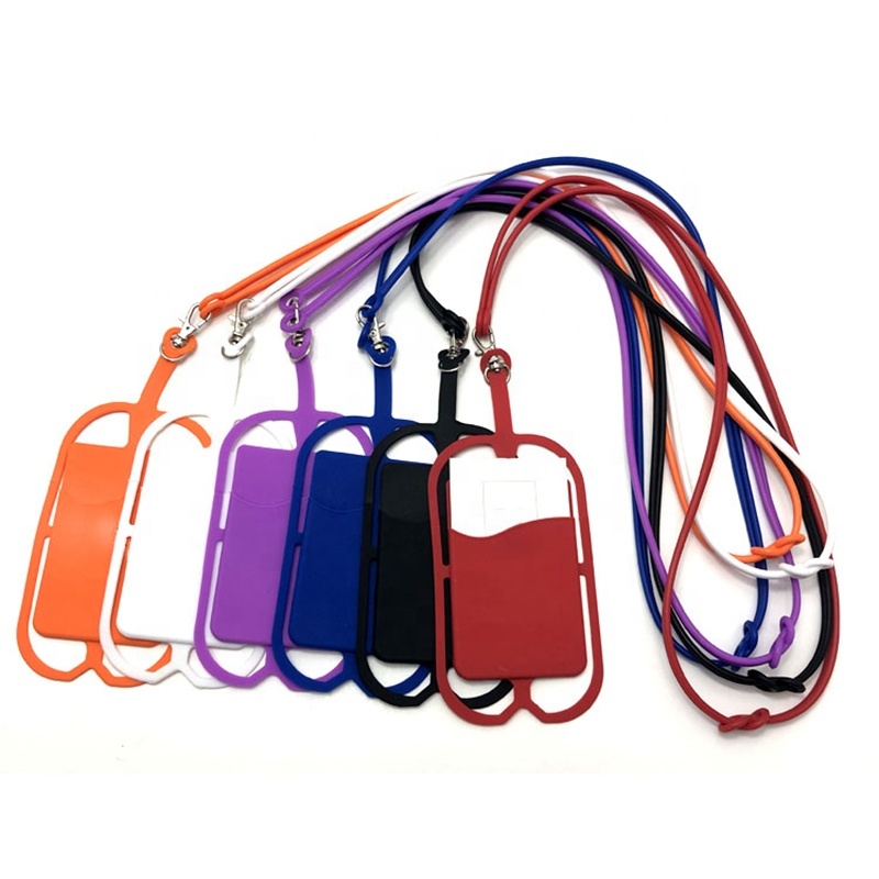New Arrive Teacher Lanyard Breakaway ID Holder Bead Badge Accessory Key Fob Necklace Spring Silicone Beads Lanyard Image 5