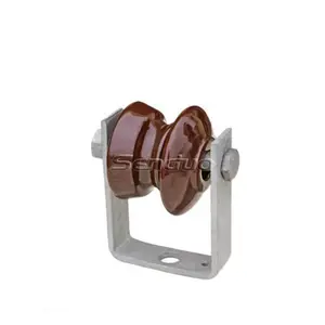 Keramische shackle isolator met d beugel gemaakt in china